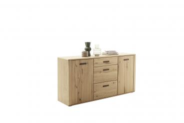 Sideboard ALENTO T01 Balkeneiche in Kristalleiche geölt